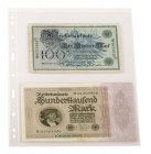 Einsteckblätter UNIPLATE glasklar Lindner 092