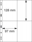 Einsteckblätter UNIPLATE glasklar Lindner 099