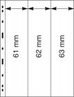 Einsteckblätter UNIPLATE glasklar Lindner 083