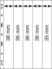 Einsteckblätter UNIPLATE glasklar Lindner 085