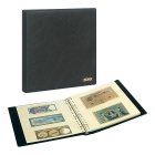 Banknoten Ringbinder schwarz bestückt Lindner SRSBN 