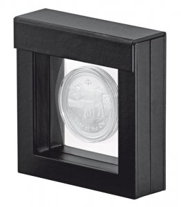 3D Schweberahmen Objektrahmen 100x100 mm schwarz