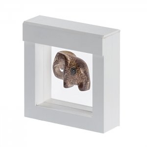 3D Schweberahmen Objektrahmen 100x100 mm weiß