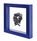 3D Schweberahmen Objektrahmen 130x130 ECO BLAU 