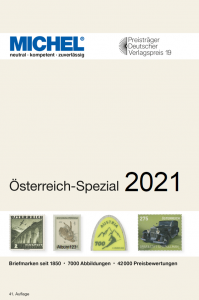 MICHEL  Österreich Spezial 2021 Briefmarkenkatalog