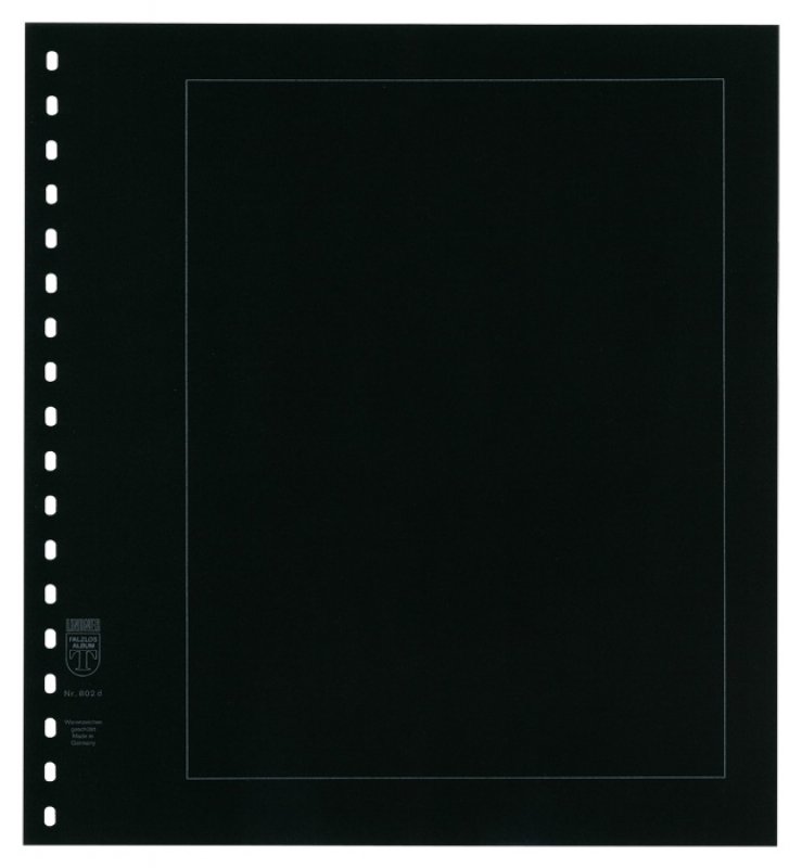 Blanko-Blätter PERMAPHIL® 18-Ring 272x296mm LINDNER 802d