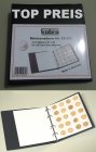 Münzalbum 2€ 50ct 2DM 5DM 10€ mit 5 Seiten Kobra FZ-SO BLAU
