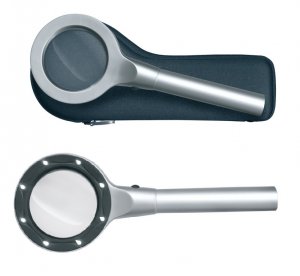 Leucht-Lupe LED 55mm 2,5-fach LINDNER 7151