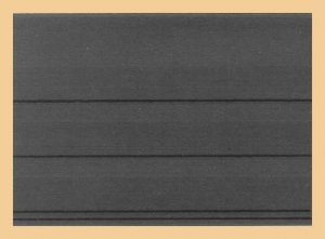 156x112mm C6 Einsteckkarten 3 Streifen MIT Deckblatt UNTEN geklebt KOBRA VF3U