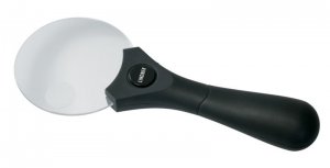 Randlose Leuchtlupe LED 3x 4,5x LINDNER S7130