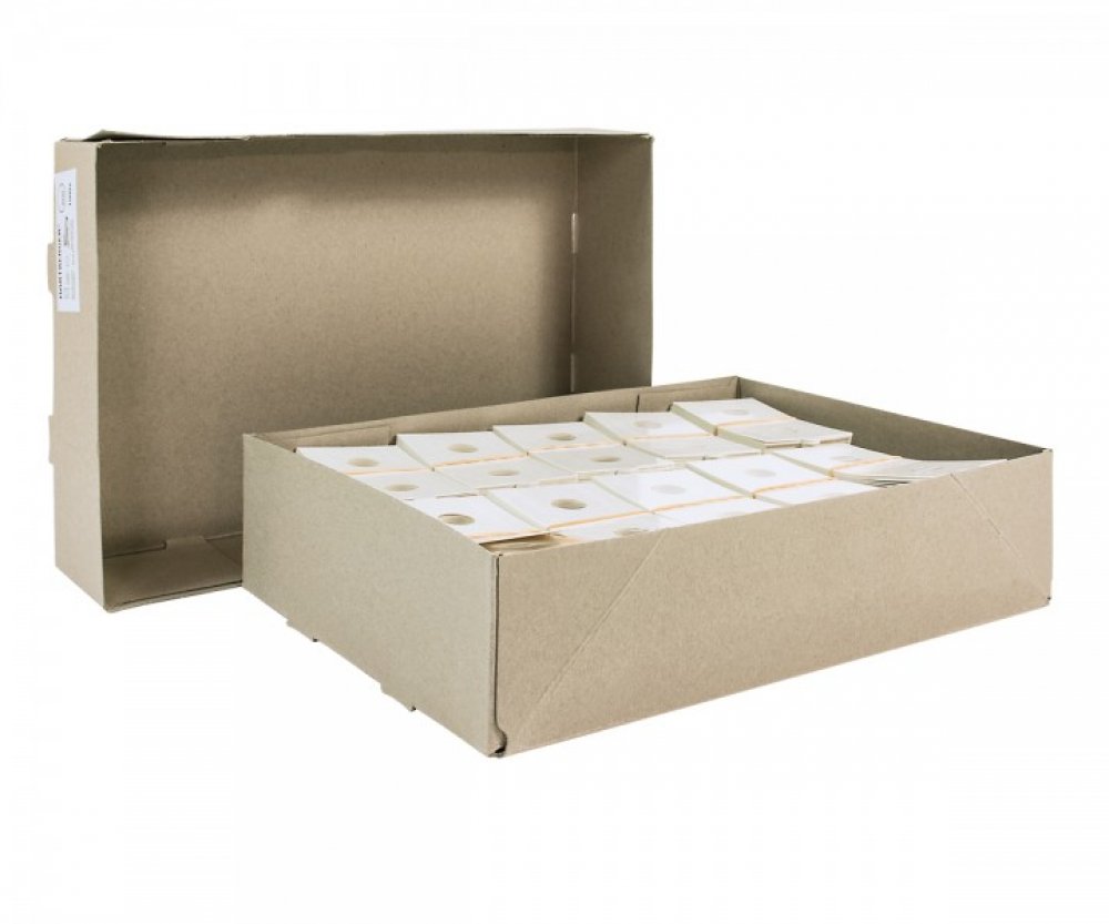 Münzrähmchen 67x67mm zum Heften VPE 1000 Stück HARTBERGER®