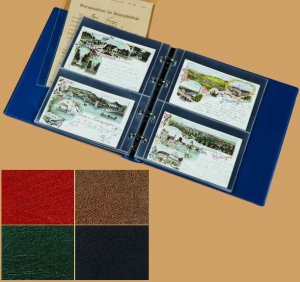  Postkartenalbum inkl 20 Hart-PVC-Seiten KOBRA G182