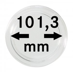  Spezialkapsel 101,3 mm für 1 KG-Münze Silber 1 Stück LINDNER
