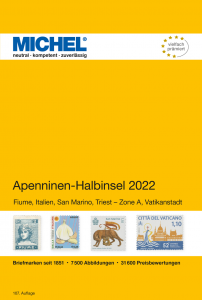 MICHEL Europa Katalog  E5 Apenninen Halbinsel 2022 Briefmarkenkatalog