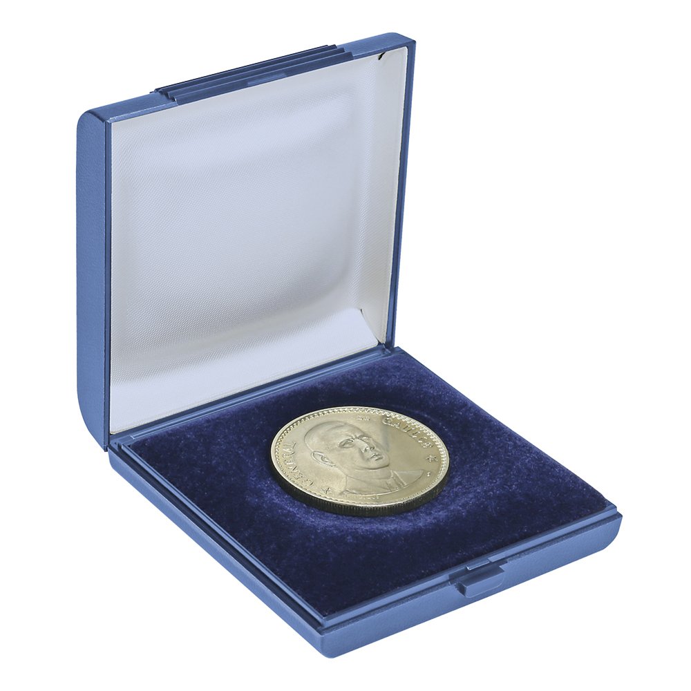 Münzetui  80x80x20 für Münzen bis 60mm Lindner 2007
