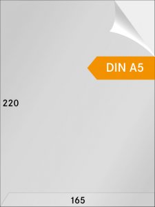 Pergaminhüllen 165x220 A5 Lindner 717LS-P100