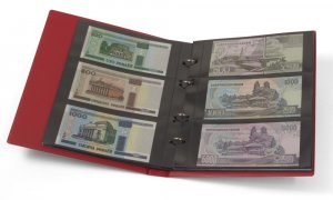 Banknotenalbum mit 10 Blatt KOBRA G23