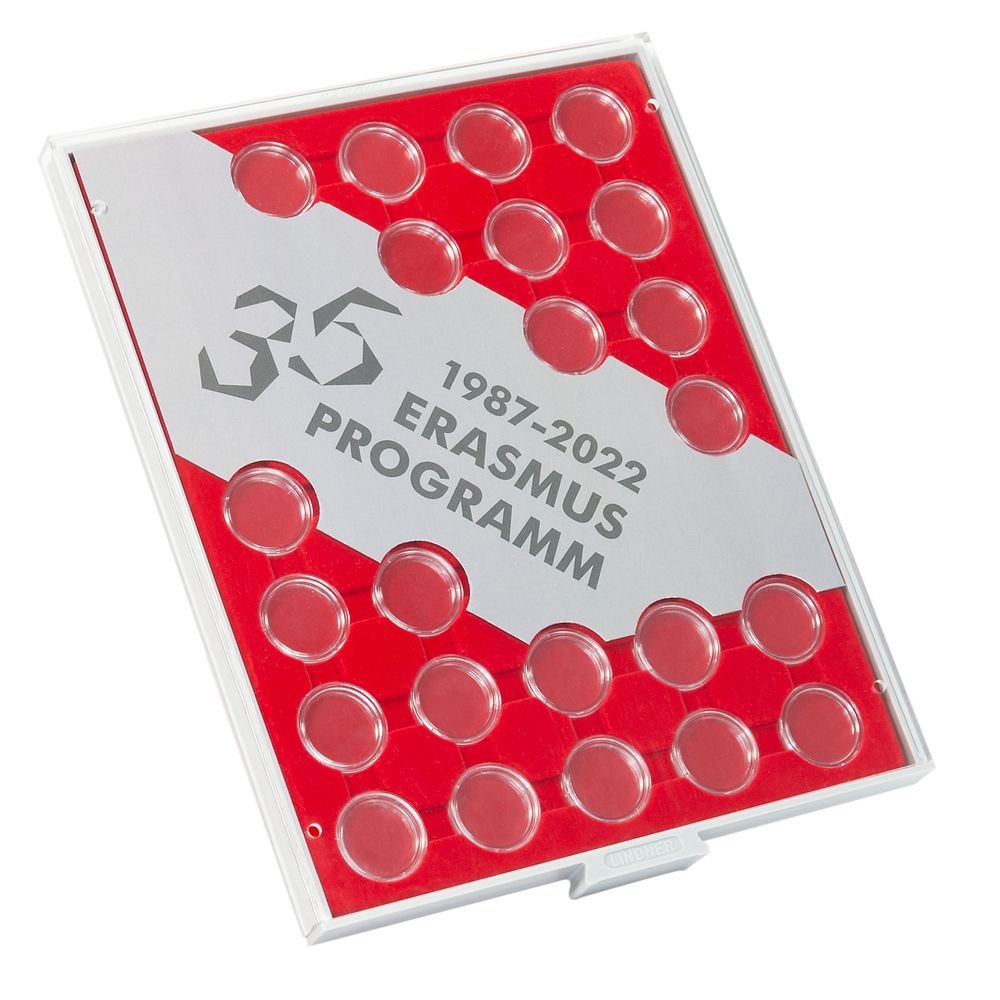  Münzbox Standard 35 Jahre Erasmus-Programm Lindner S2522