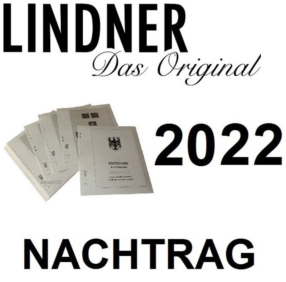 T-Vordruckblätter Deutschland BRD Nachtrag 2022 Lindner 120B-20-2022