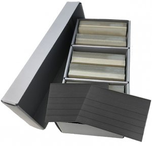   Archivbox PRESTO mit 600 Karten A5 Lindner S4802B