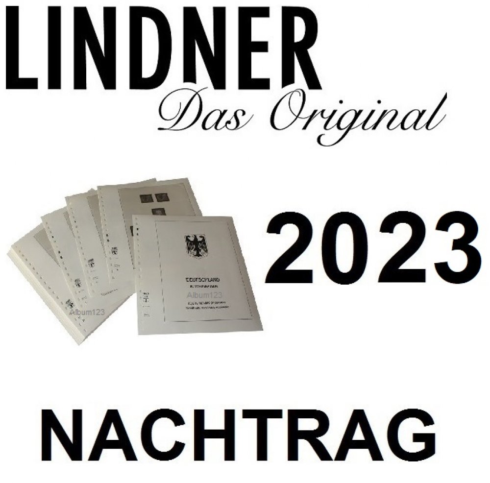 T-Vordruckblätter Deutschland BRD Nachtrag 2023 Lindner 120B-20-2023
