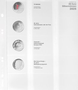 Multi Collect Vordruckblatt 20€ MU20E25 2025