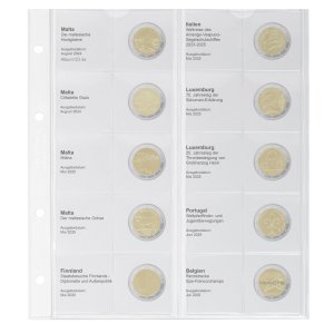 KARAT Vordruckblatt 2€ Lindner 1118-43 2024-25