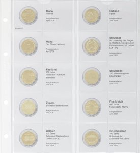 KARAT Vordruckblatt 2€ Lindner 1118-46 2026