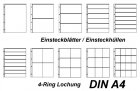 A4-Blätter  4-Ring